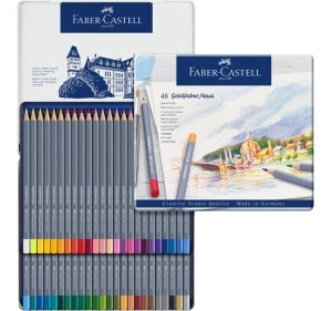 GOLDFABER AQUA Watercolour Pencils 48 kolorów - komplet kredek akwarelowych