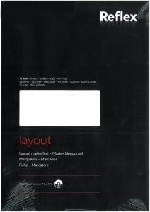 Reflex Layout 75g 75 ark - blok do markerów