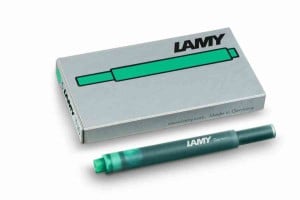 Naboje atramentowe Lamy T10 zielony opk. 5 szt