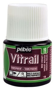 Vitrail Transparent 19 RED VIOLET