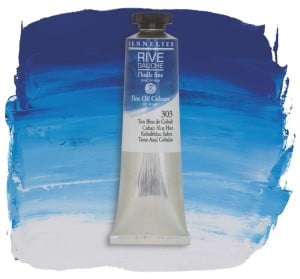 303 Cobalt blue hue, farba olejna Rive Gauche Sennelier
