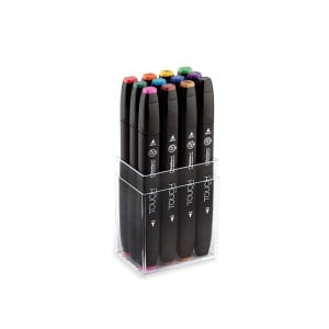 Touch Twin Marker 12 SET Pastel Color - komplet