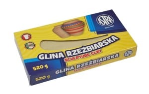 Glina rzeźbiarska 520g