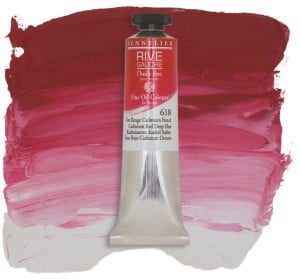 618 Cadmium red deep hue, farba olejna Rive Gauche Sennelier