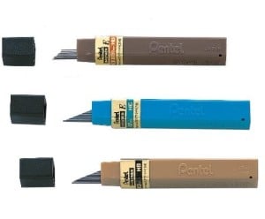 Wkłady do ołówka 0,5 2B Pentel