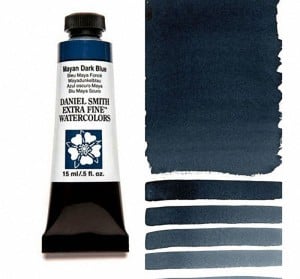 213 Mayan Dark Blue, akwarela Daniel Smith