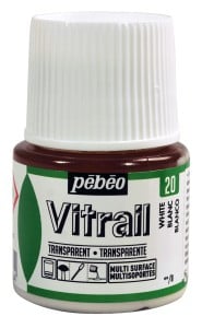 Vitrail Transparent 20 WHITE - farba witrażowa