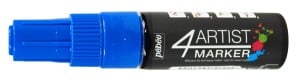4Artist Marker 8mm 10 DARK BLUE - marker olejny