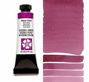 214 Mayan Violet, akwarela Daniel Smith