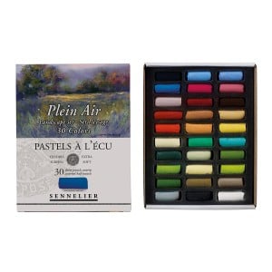 Sennelier Extra Soft Pastels "Landscape" 30 kolorów x 1/2 - komplet pasteli suchych