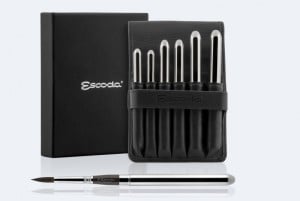 Pędzle Escoda Ultimo  s.1526  Travel Set - komplet pędzli