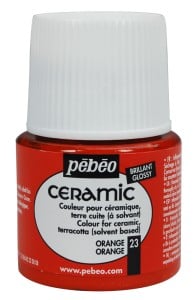 Ceramic 23 ORANGE - farba do ceramiki