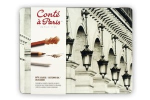 Conte a Paris Sketching Box 21 - zestaw szkicowy
