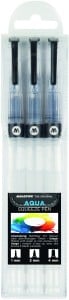 Molotow AQUA Squeeze Pen Basic-Set 1  - komplet pisaków pędzelkowych do napełniania