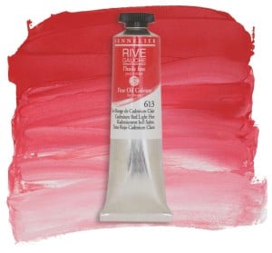 613 Cadmium red light hue, farba olejna Rive Gauche Sennelier