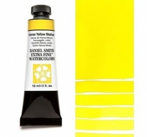 039 Hansa Yellow Medium, akwarela Daniel Smith