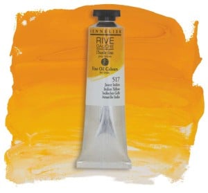 517 Indian yellow, farba olejna Rive Gauche Sennelier