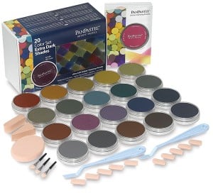 PanPastel Zestaw 20 super ciemnych odcieni EXTRA DARK SHADES