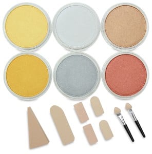 PanPastel Zestaw 6 kolorów metalicznych-pełna gama