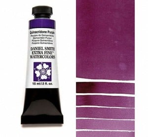 225 Quinacridone Purple, akwarela Daniel Smith