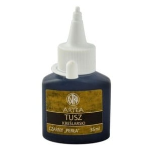 Tusz kreślarski Czarny "Perła" 35ml