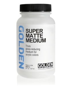Golden Super Loaded Matte Medium - medium akrylowe