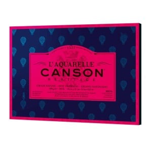 Canson Heritage 100% Cotton 300g HP 20 arkuszy - blok akwarelowy