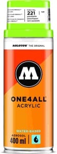 Molotow ONE4ALL SPRAY 400ml #221 grasshopper - spray akrylowy