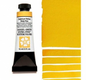 221 Cadmium Yellow Deep Hue, akwarela Daniel Smith