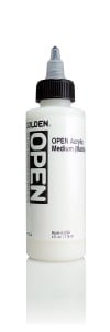 Golden OPEN Acrylic Medium Matowe