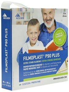 Filmoplast P90 Plus 20mmx5m - specjalistyczna bezkwasowa taśma papierowa