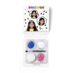 Snazaroo Mini zestaw MASKA KARNAWAŁOWA 3x2ml - komplet farb do twarzy