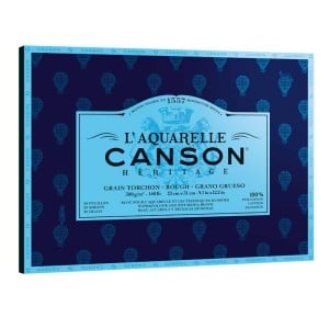 Canson Heritage 100% Cotton 300g RGH 20 arkuszy - blok akwarelowy