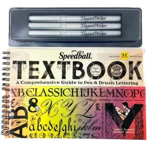 Speedball Textbook 24th Edition& Markers - zestaw kaligraficzny