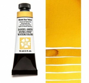 Daniel Smith akwarela Nickel Azo Yellow