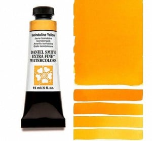 218 Isoindoline Yellow, akwarela Daniel Smith