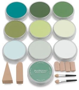 PanPastel Zestaw 10 zielenie GREENS