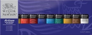 Farby olejne Wodorozcieńczale Artisan 10x37ml - komplet farb olejnych