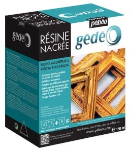 GEDEO Pearl Resin 150ml Gold - żywica dwuskładnikowa