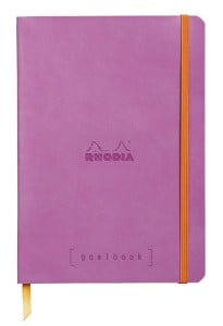 Notatnik RHODIA Goalbook A5 90g Lilac, kropki