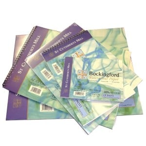 Bockingford 300gsm CP (NOT) 12ark. Spirala -  Blok Akwarelowy