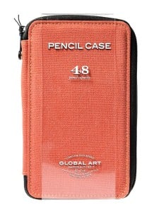 Global Art Pencil Case na 48 kredek ROSE - piórnik artystyczny