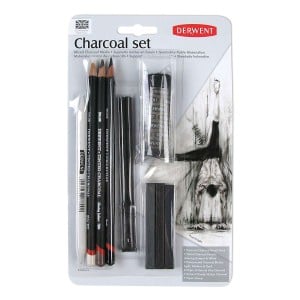 Derwent Charcoal Set - zestaw węgli 10 elementów