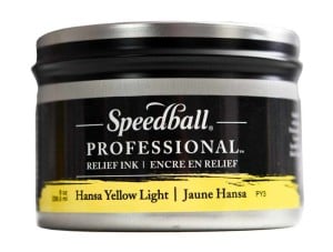 Speedball Professional Relief Ink Hansa Yellow Light - farba graficzna