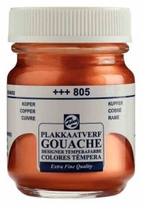 Talens Gouache Extra Fine 805 COPPER - gwasz artystyczny