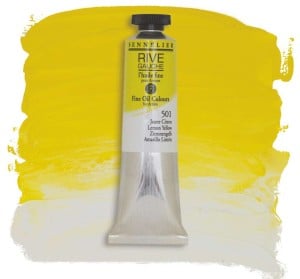 501 Lemon yellow, farba olejna Rive Gauche Sennelier