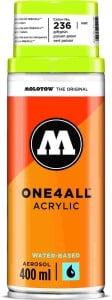 Molotow ONE4ALL SPRAY 400ml #236 poison green - spray akrylowy