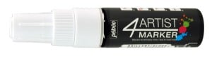 4Artist Marker 8mm 25 WHITE - marker olejny