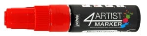 4Artist Marker 8mm 07 RED - marker olejny