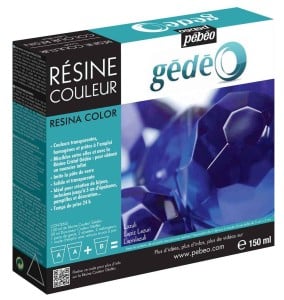 GEDEO Colour Resin 150ml Lapis Blue - żywica dwuskładnikowa